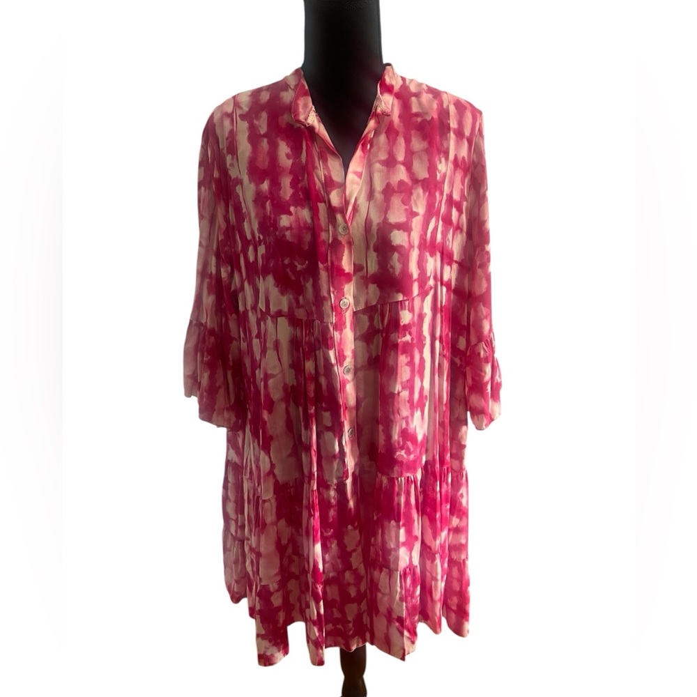 Tie Dye Baby Doll Dress
